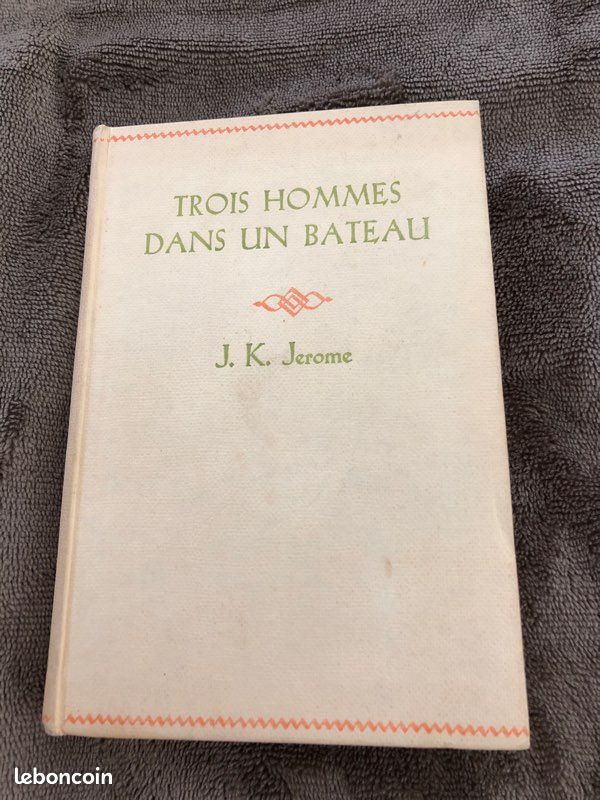 Livre trois hommes dans un bateau 1953 (image 1)