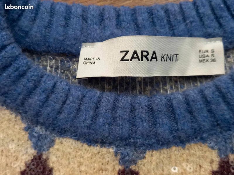 Pull jacquard "Zara"- 36 (image 4)