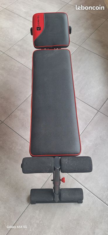 Banc de musculation Domyos 500 4 inclinaisons