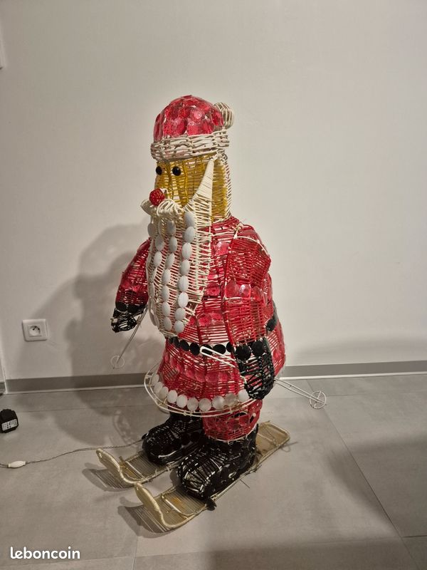 Décoration Noël Père Noël extérieur (image 2)