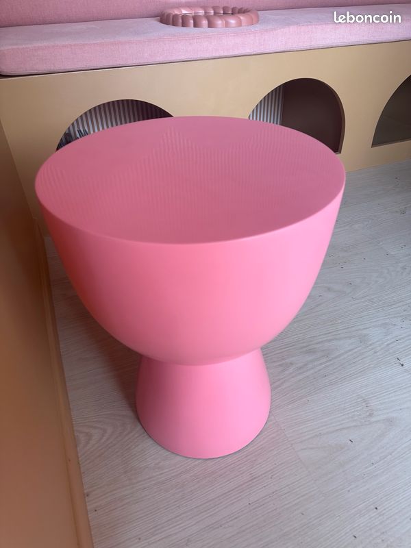 Table d’appoint Polspotten Tip Tap rose clair (image 4)