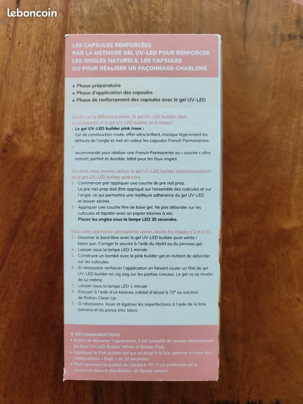 Kit gel uv-led professionnel SuperNail (image 5)