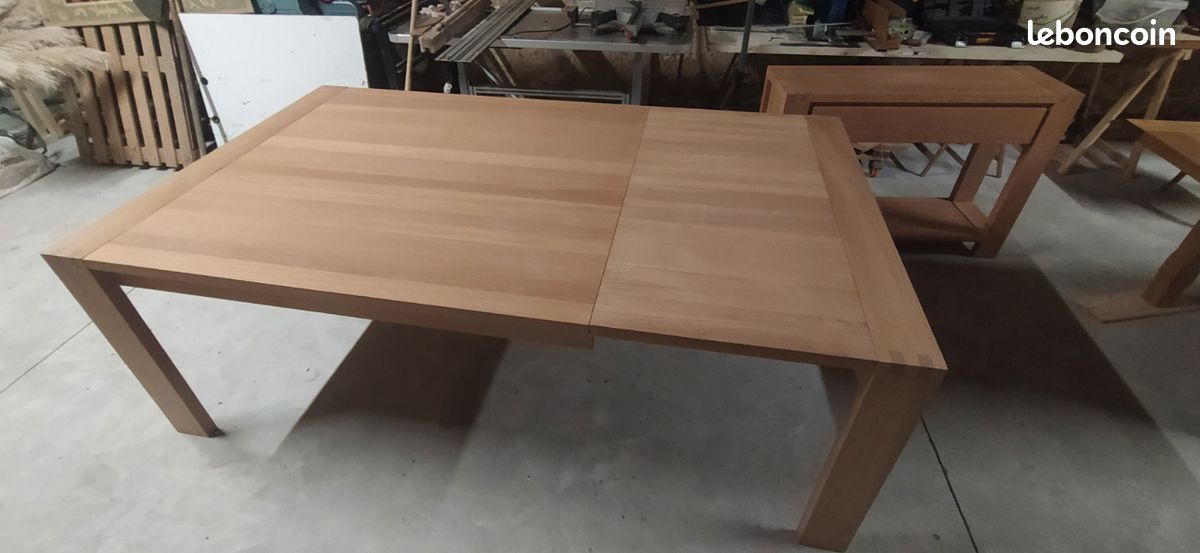 Table chêne moderne Story (image 3)