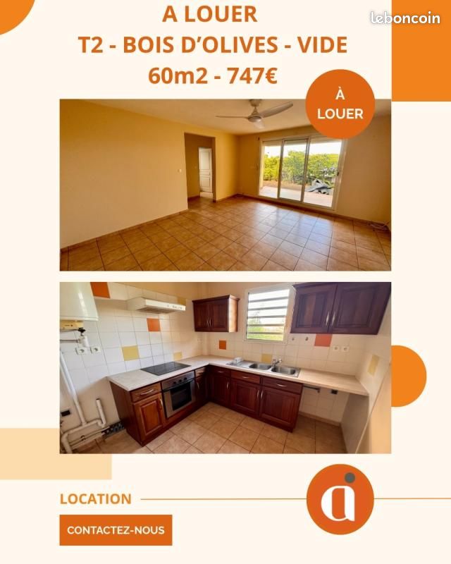 Appartement 2 pièces 48 m² · à Saint-Pierre · 48 m² · 718 €/mois