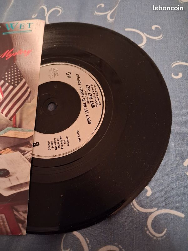 45T Wet Wet Wet "Sweet Little Mystery" *(1987) (image 3)
