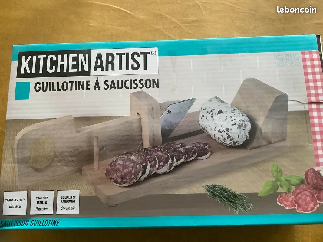 Trancheur / guillotine à saucisson NEUF (image 1)