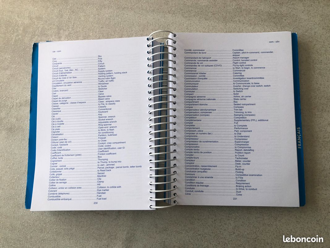 Vocabulaire aéronautique anglais-Français pour voler (image 3)