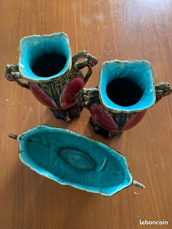 Ensemble 2 vases et petite jardinière (image 4)