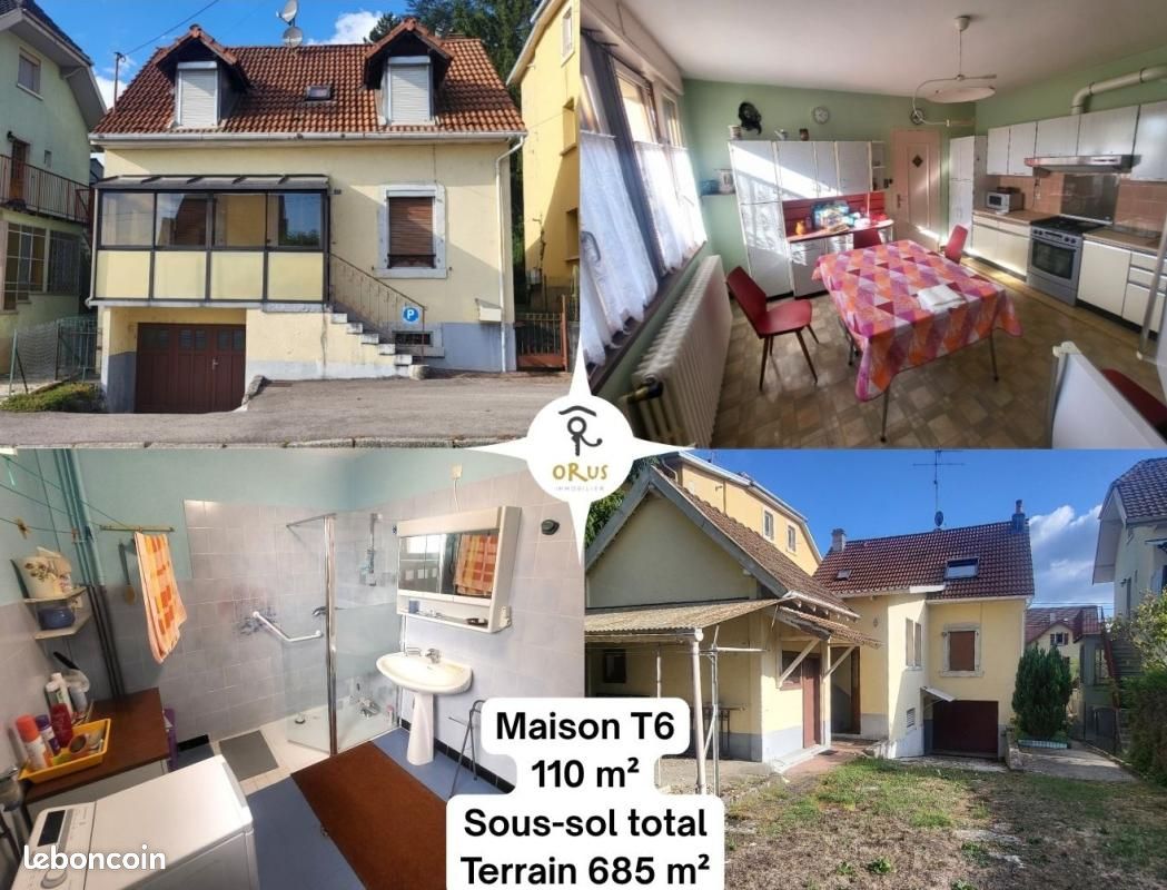 Maison 6 pièces 110 m² · à Delle · 110 m² · 128 000 €