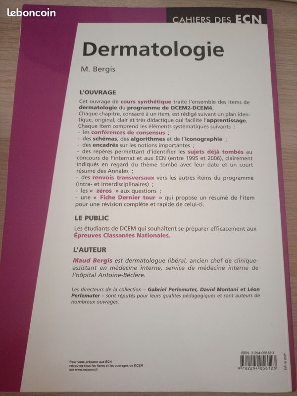 Dermatologie
Très bon état
Incluses les conférences de consensus (image 2)