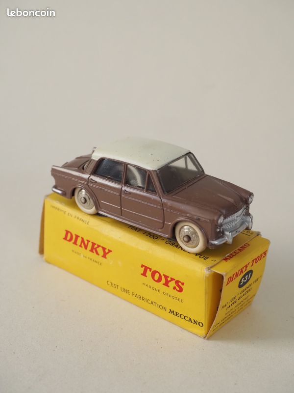 Dinky Toys France 531 - Fiat 1200 Grande Vue - Jantes Concaves - Boîte Incluse