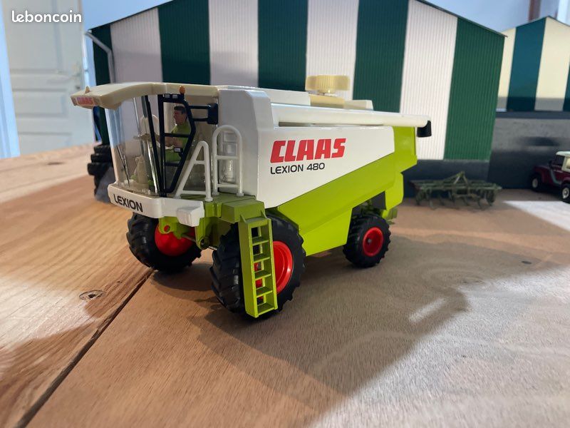 Wiking Claas Lexion 480 - Moissonneuse Batteuse 1/87 - Miniature Neuve Sous Boîte