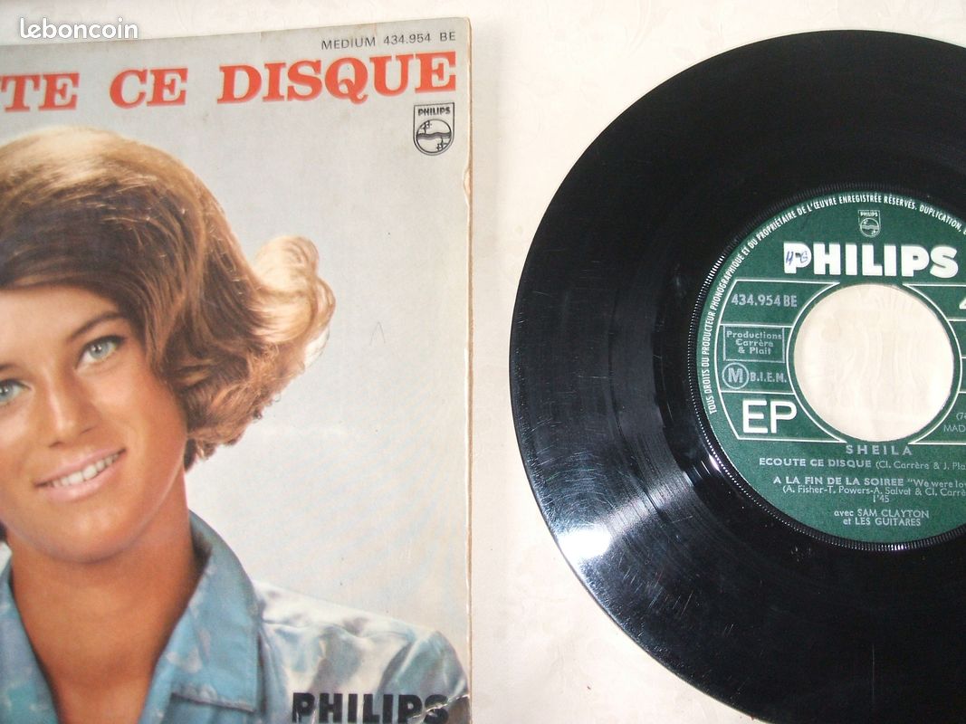Lot 3 vinyles : sheila / production carrère & plait (image 3)