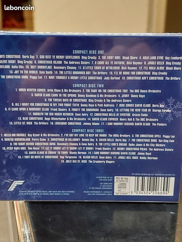 Coffret 3 CD Christmas with the stars (image 2)