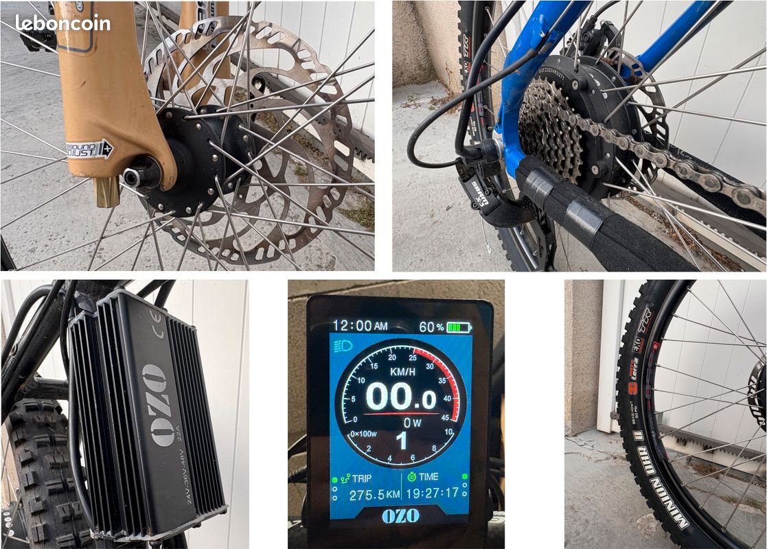 Roue Arrière Ozo Roue Electrique Transformer Son VÃ©lo En Home