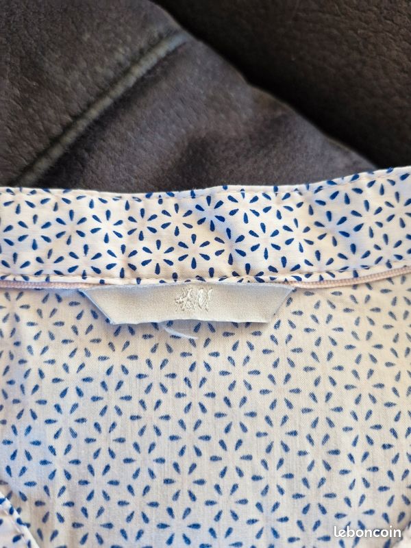 Top ete bleu T L (image 3)