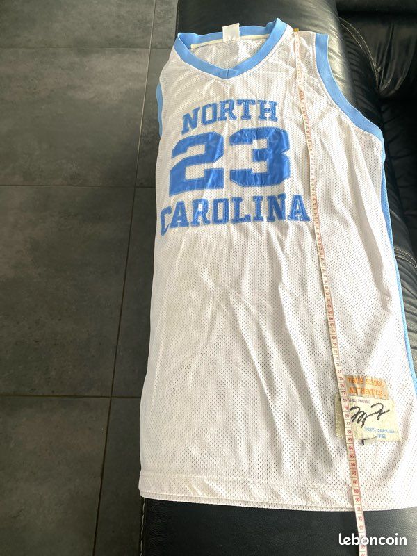 Maillot NCAA Pas Cher North Carolina James Worthy 52 Bleu - Maillot