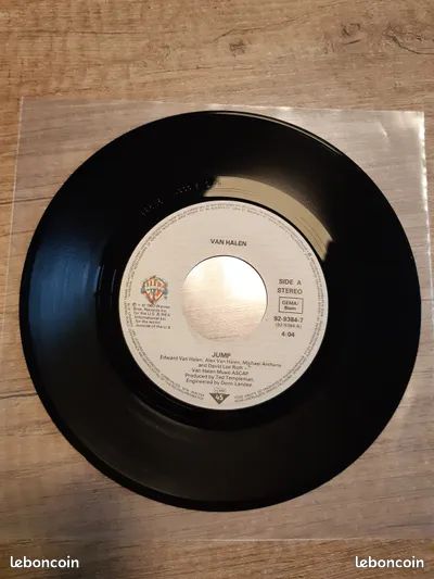 45t. VAN HALEN jump / house of pain 1983 (image 5)