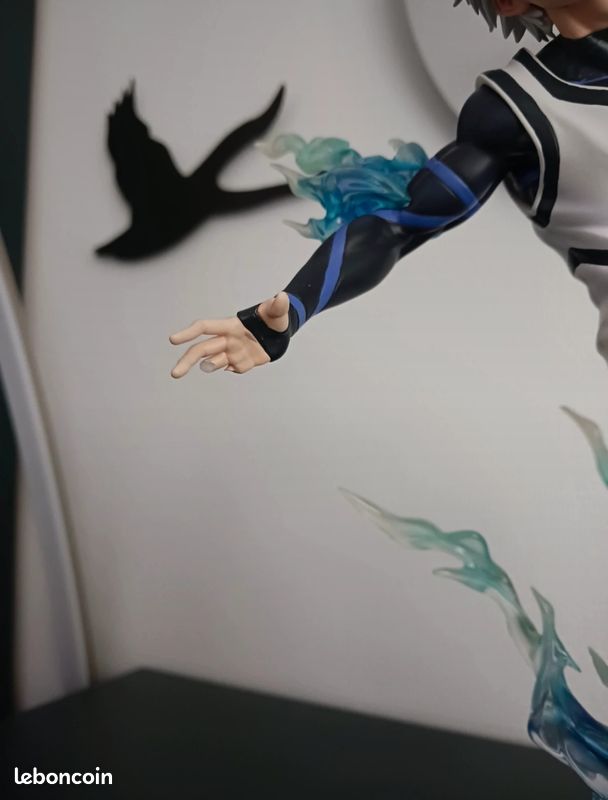 Figurine Seishiro Nagi Blue Lock 10 Cm - Tête Changeante Mini Statue Anime Collection