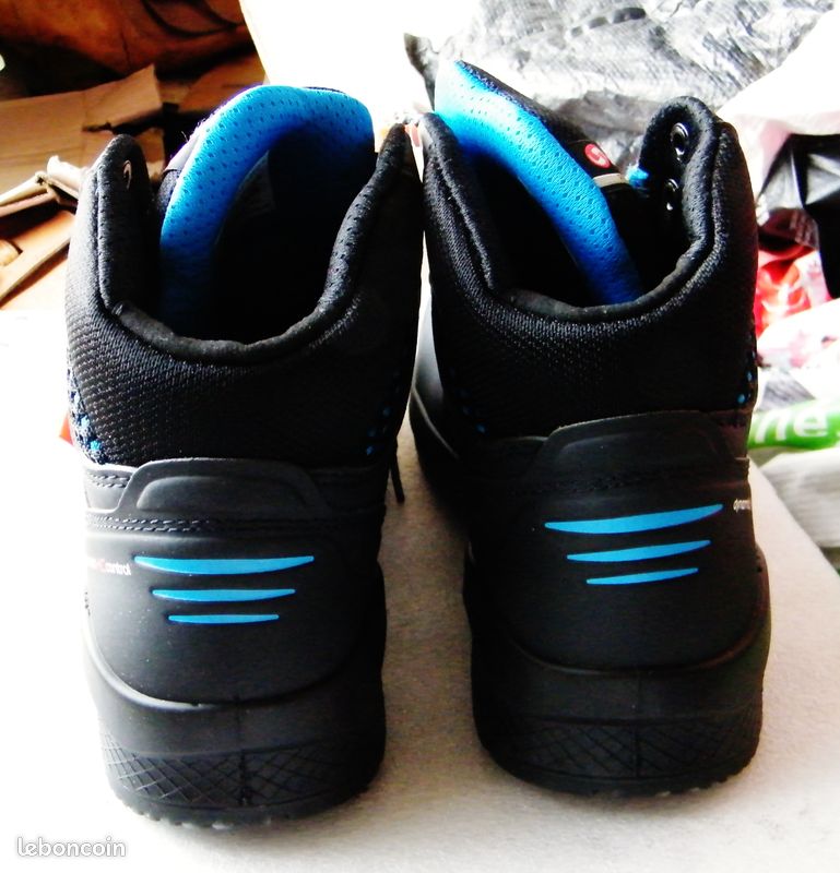 Chaussures bottines de sécurité en cuir et toile Sixton peak neuves 40 homme (image 16)