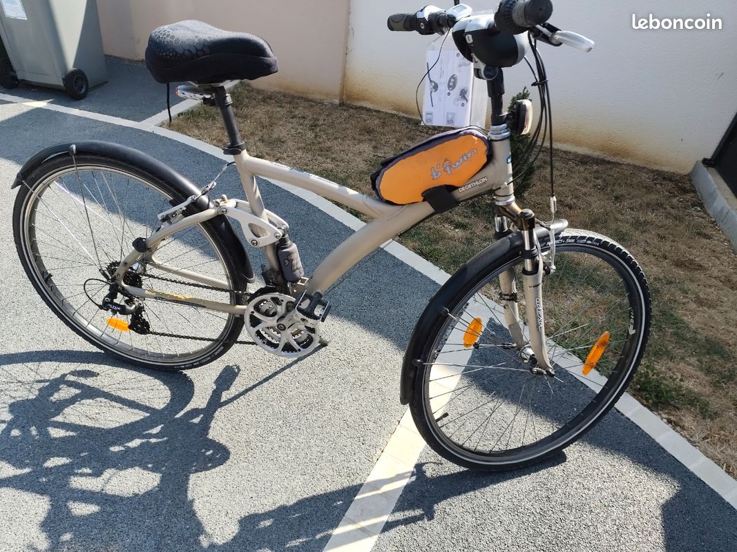 Vélo VTC Btwin Seven authentique (image 3)