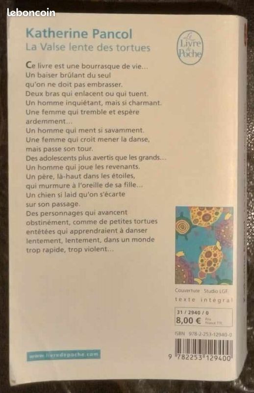 La valse lente des tortues Katherine Pancol (image 2)