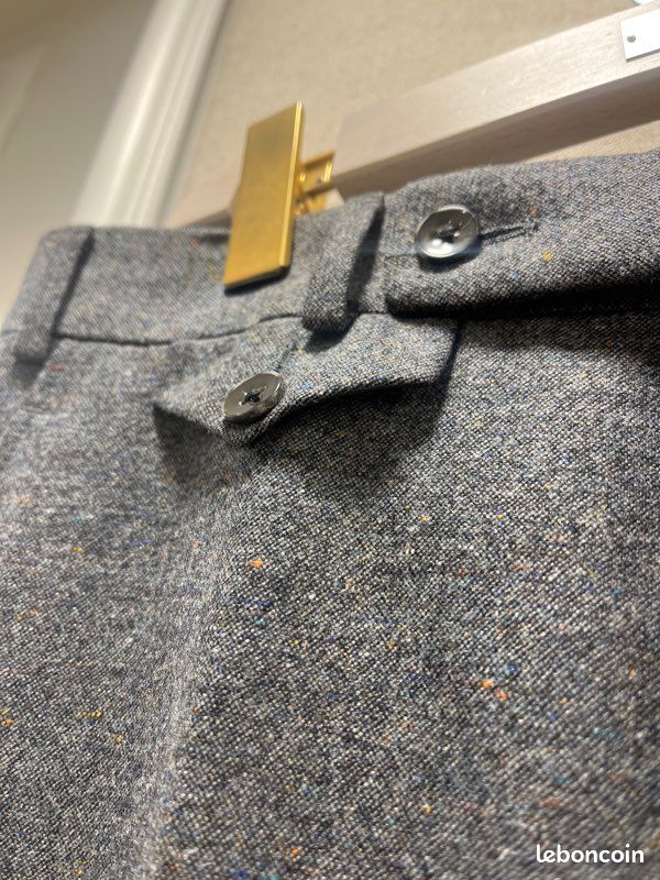 SCABAL - Pantalon gris (image 3)
