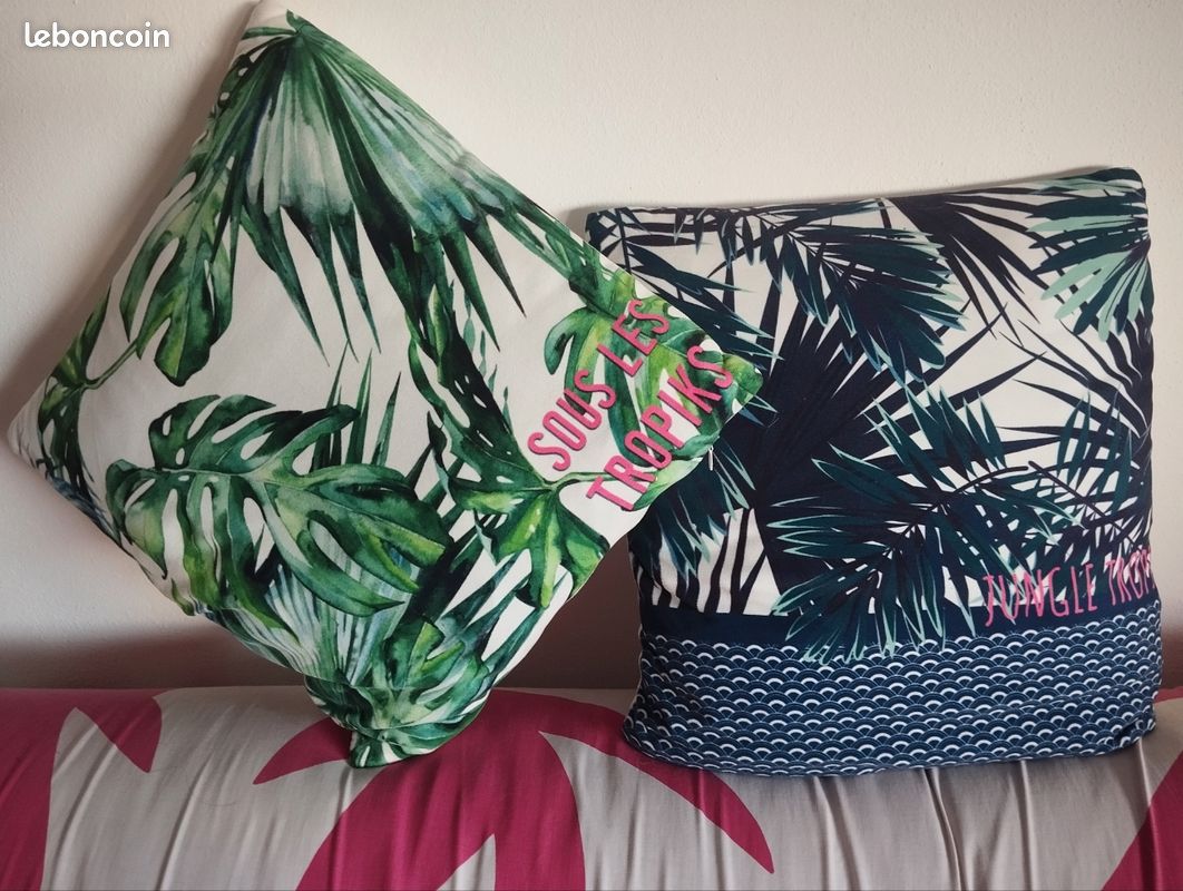 2 Coussins exotiques (image 1)