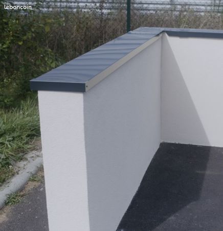 Couvertine Acier Protection Mur Extérieur (image 3)