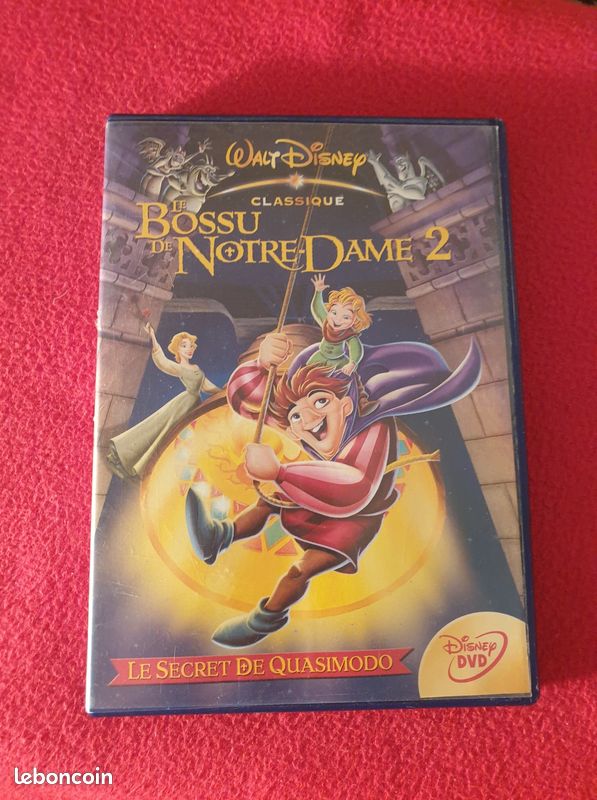 Dvd disney le bossu de notre dame 2 (image 1)