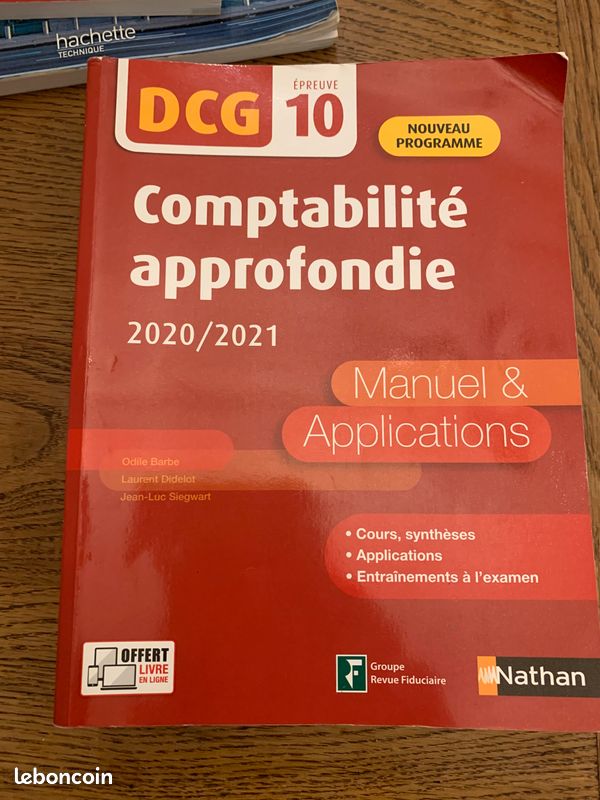 DCG 10 Comptabilité approfondie - NATHAN (image 1)