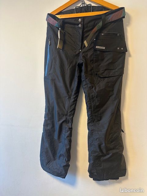 Pantalon De Feu Cascade Nomex - Taille 4R Femme - Bleu Marine - Cargo Pour Feu De Forêt - Occasion Très Bon état