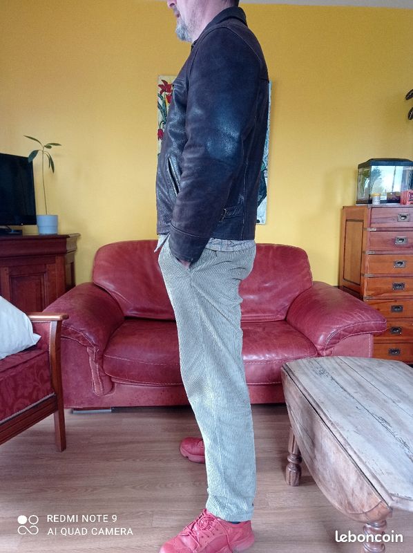 Blouson cuir TIBET homme taille 48 M/L (image 5)