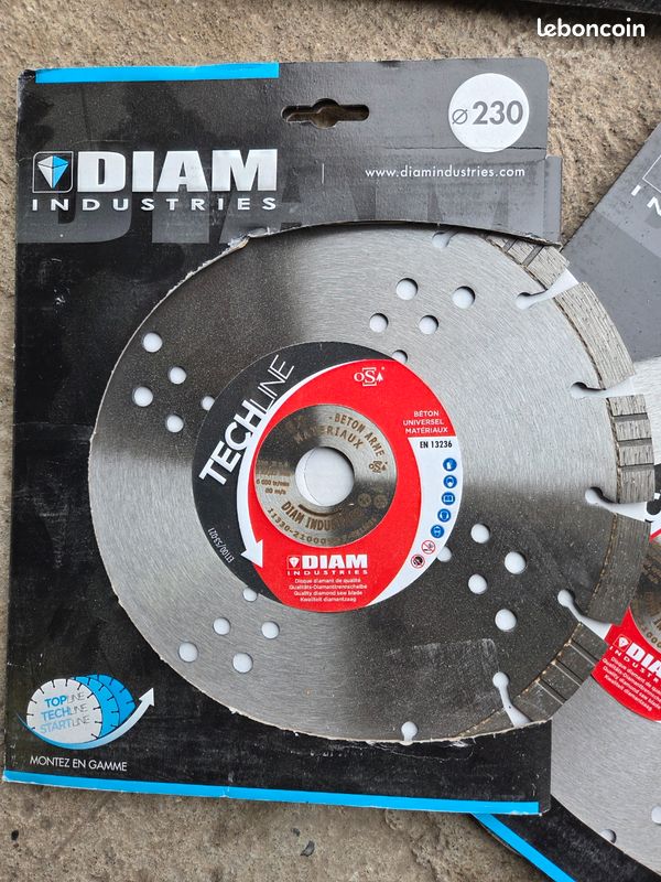 Lot ou Detail Disque 230 et 180 (image 3)