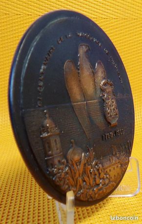 Médaille Bicentenaire Naissance De Napoléon - Ajaccio 1969 Par Courbier (Bronze)