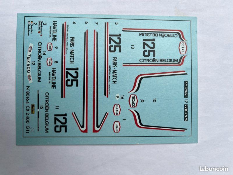 Décalcomanies Marques De Voiture 1/43 - INTERDECAL - Format 70x43mm - Neuf - Allemagne