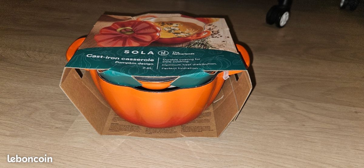 Cocotte en fonte (image 1)