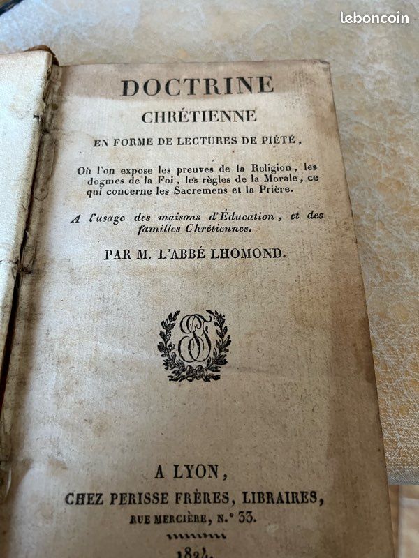 Livre de messe 1824 (image 1)