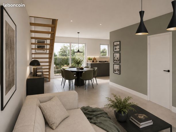🏡 Maison neuve 88 m² – 3 chambres – Jardin – Garage – ÉLIGIBLE AU PRÊT À TAUX ZÉRO DOUBLÉ ET TVA 5.5%