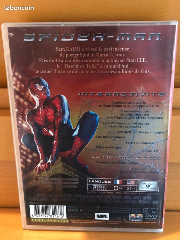 Spiderman dvd (image 3)