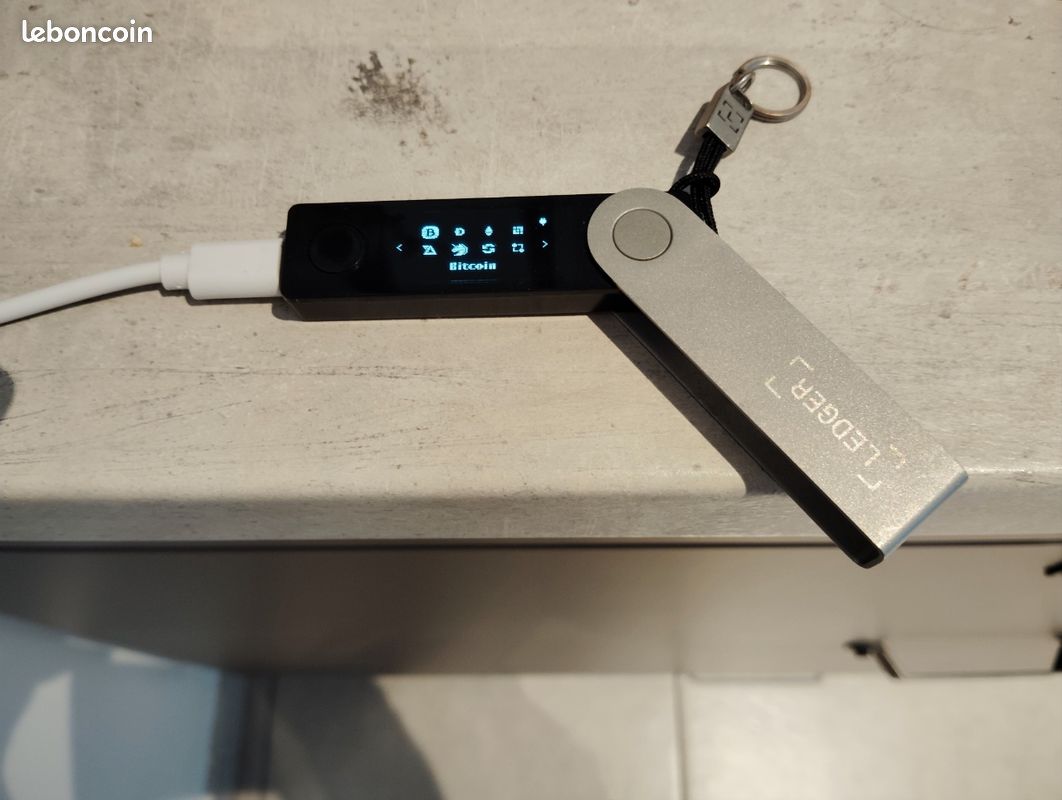 Ledger nano X, portefeuille sécurisé 