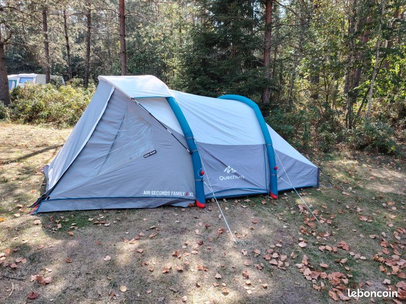 Quechua Air Seconds Family Black and Fresh (4 places) Sport