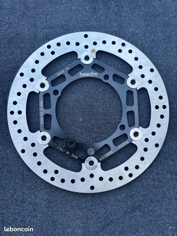 Disque frein avant flottant brembo 500 kx (image 1)