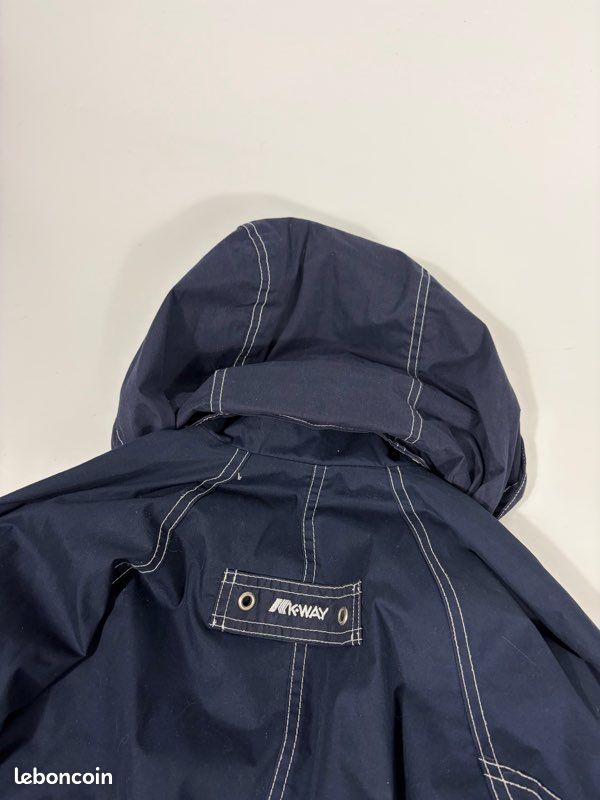 Veste Coupe Vent Imperméable Vintage 90's K-Way | UK