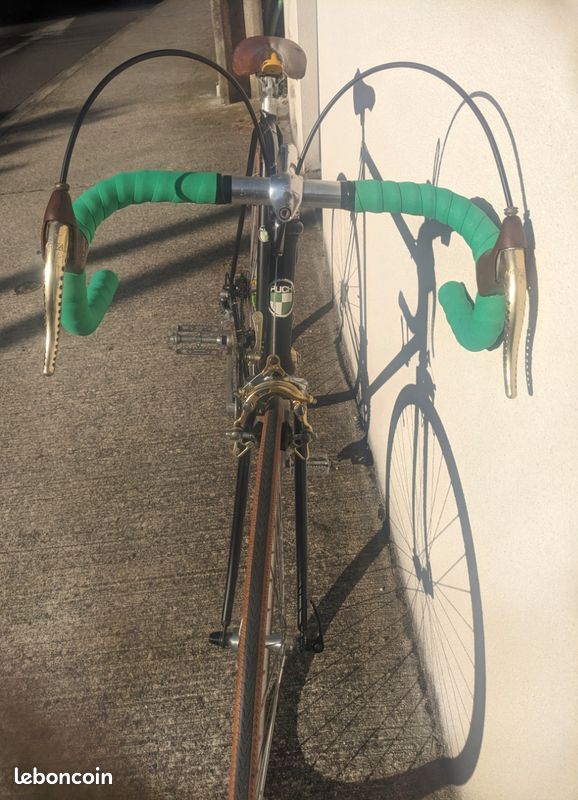 Vintage Levier de Vitesse SIMPLEX CADET Plastique Blanc Cycle Vélo 1960