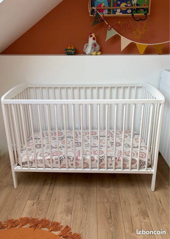 Lit à barreaux avec matelas, Alinéa (image 1)