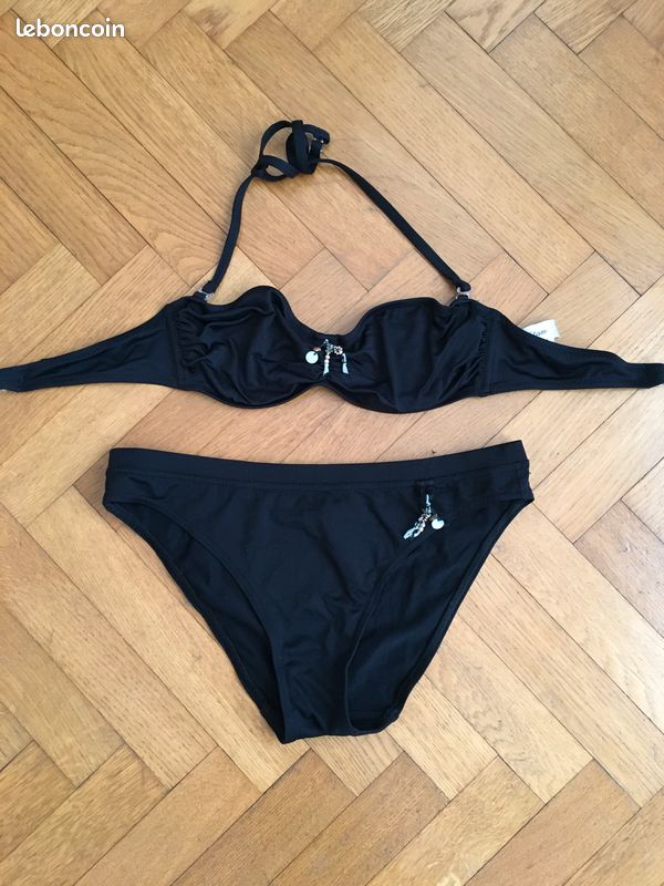 Maillot De Bain Etam Noir Maillot De Bain Etam Pièces Noir Taille 40