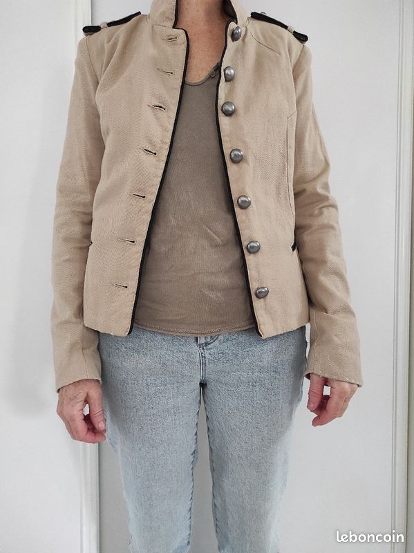 Parka Veste Velours Zadig Et Voltaire Veste Manteau Femme Zadig Et