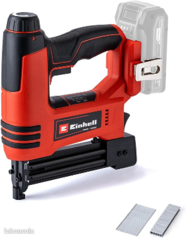 Einhell Agrafeuse sans fil TE-CN 18 Li-Solo Power X-Change (image 1)