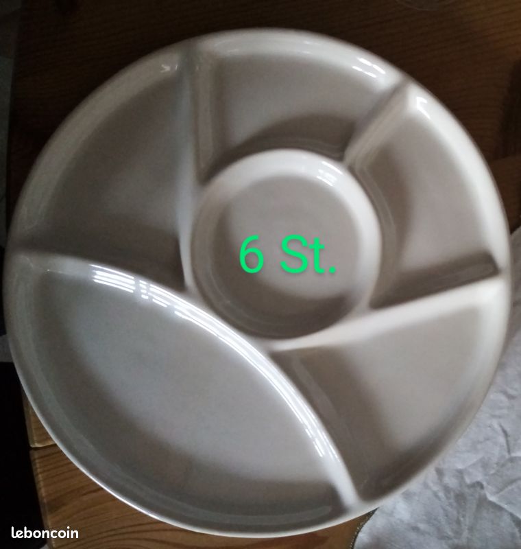 Assiettes à fondue ou raclette (image 1)